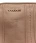 中古・古着 COACH (コーチ) ピンタックショルダーバッグ ピンク：7000円