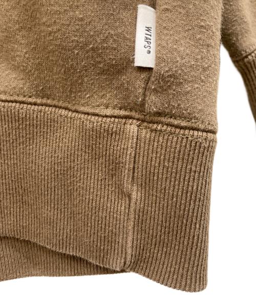 WTAPS（ダブルタップス）WTAPS (ダブルタップス) HOME BASE CREW NECK ブラウン サイズ:3の古着・服飾アイテム