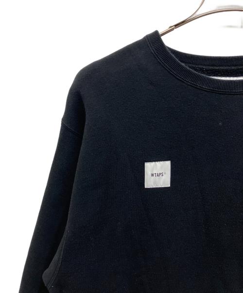 WTAPS（ダブルタップス）WTAPS (ダブルタップス) HOME BASE CREW NECK ブラック サイズ:3の古着・服飾アイテム