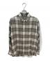 AURALEE（オーラリー）の古着「SUPER LIGHT WOOL CHECK SHIRT　A23AS01LC」｜ブラウン