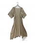 CLANE (クラネ) LINEN RAYON V-NECK OP ベージュ サイズ:1：5000円