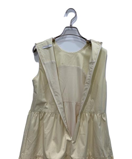 CLANE（クラネ）CLANE (クラネ) SOLID TIERED ONE PIECE　10122-5222 イエロー サイズ:1の古着・服飾アイテム