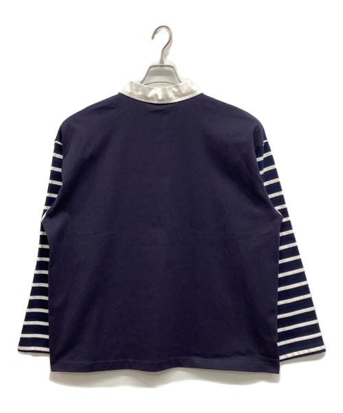 FILA（フィラ）FILA (フィラ) B.C STOCK (ビーシーストック) 別注 ラガーシャツ ネイビー サイズ:L 未使用品の古着・服飾アイテム