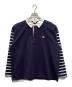 FILA（フィラ）の古着「別注 ラガーシャツ」｜ネイビー