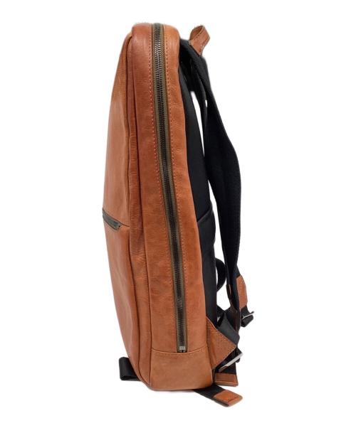 cocomeister（ココマイスター）COCOMEISTER (ココマイスター) スリムバックパック ブラウンの古着・服飾アイテム
