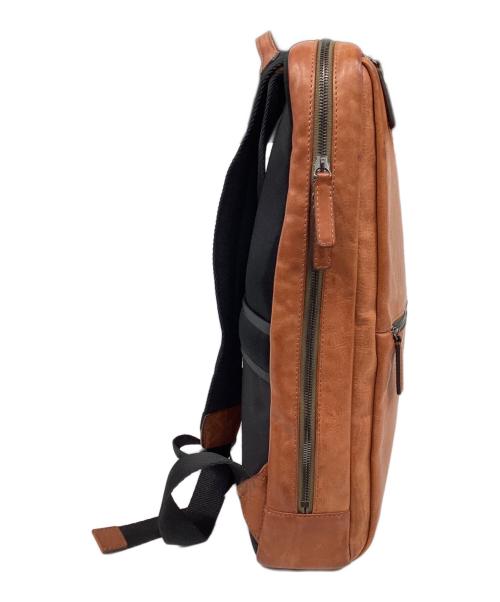 cocomeister（ココマイスター）COCOMEISTER (ココマイスター) スリムバックパック ブラウンの古着・服飾アイテム