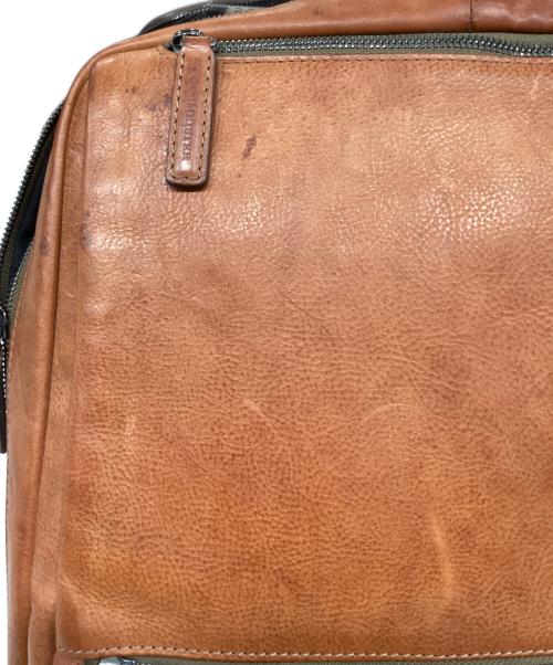 cocomeister（ココマイスター）COCOMEISTER (ココマイスター) スリムバックパック ブラウンの古着・服飾アイテム