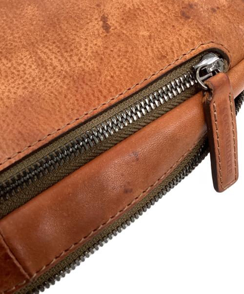 cocomeister（ココマイスター）COCOMEISTER (ココマイスター) スリムバックパック ブラウンの古着・服飾アイテム