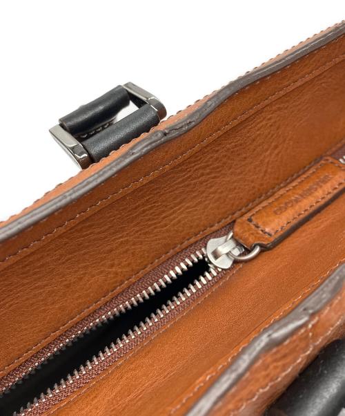 cocomeister（ココマイスター）cocomeister (ココマイスター) マルティーニ・レオナルド レザートートバッグ ブラウンの古着・服飾アイテム