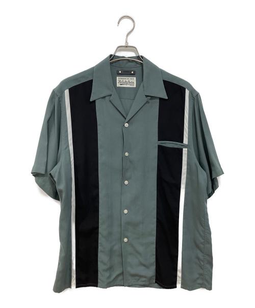 WACKO MARIA（ワコマリア）WACKO MARIA (ワコマリア) MINEDENIM (マインデニム) 50s Shirts グリーン サイズ:Mの古着・服飾アイテム