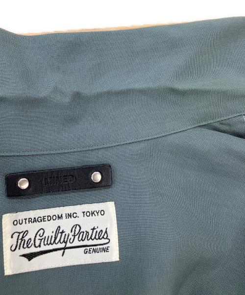 WACKO MARIA（ワコマリア）WACKO MARIA (ワコマリア) MINEDENIM (マインデニム) 50s Shirts グリーン サイズ:Mの古着・服飾アイテム
