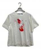 PACEペース）の古着「DOUBLE SATIRE TEE」｜アイボリー