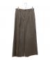 MAISON SPECIAL（メゾンスペシャル）の古着「Wool Mix Continuous Tow-Tuck Wide Pants」｜ベージュ