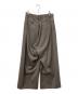 MAISON SPECIAL (メゾンスペシャル) Wool Mix Continuous Tow-Tuck Wide Pants ベージュ サイズ:2：6000円