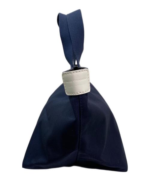 Herve Chapelier（エルベシャプリエ）Herve Chapelier (エルベシャプリエ) コーデュラ舟型トートM ネイビー×ネイビー×ブランの古着・服飾アイテム