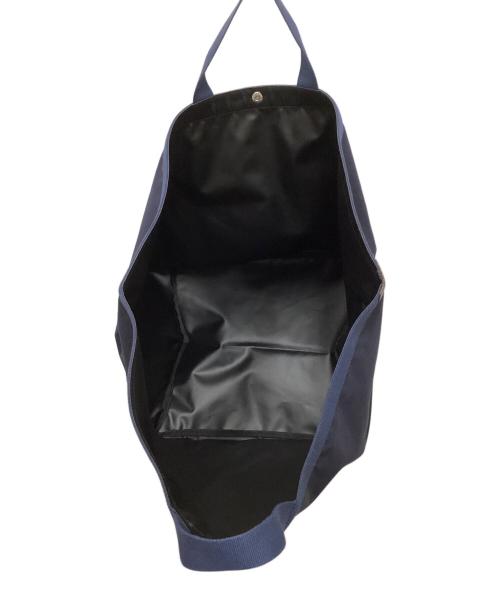 Herve Chapelier（エルベシャプリエ）Herve Chapelier (エルベシャプリエ) 舟型トートバッグ ネイビーの古着・服飾アイテム