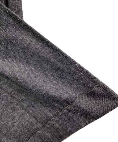 CHANEL（シャネル）CHANEL (シャネル) クローバーゴールドボタンラップスカート グレー サイズ:36の古着・服飾アイテム