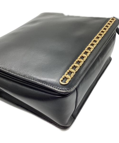 GUCCI（グッチ）GUCCI (グッチ) フラップショルダーバッグ ブラック サイズ:下記参照の古着・服飾アイテム