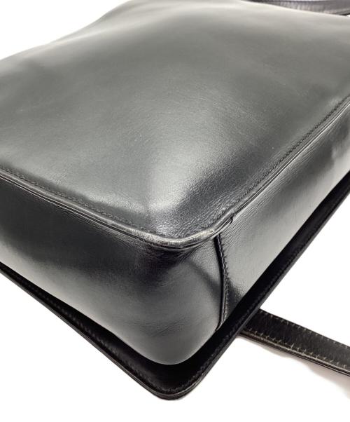 GUCCI（グッチ）GUCCI (グッチ) フラップショルダーバッグ ブラック サイズ:下記参照の古着・服飾アイテム