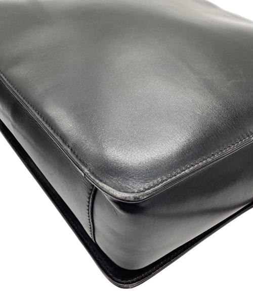 GUCCI（グッチ）GUCCI (グッチ) フラップショルダーバッグ ブラック サイズ:下記参照の古着・服飾アイテム