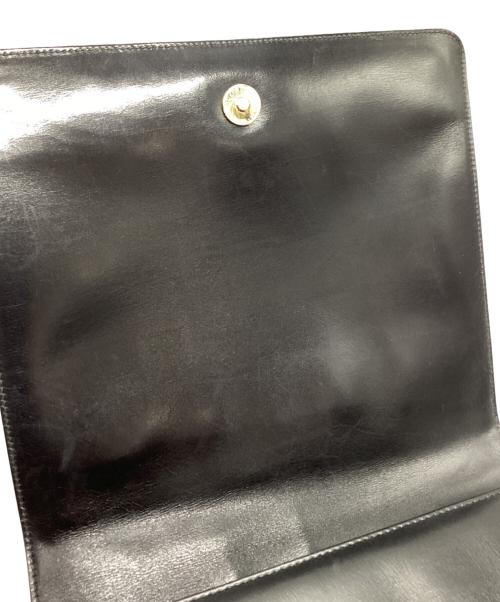 GUCCI（グッチ）GUCCI (グッチ) フラップショルダーバッグ ブラック サイズ:下記参照の古着・服飾アイテム