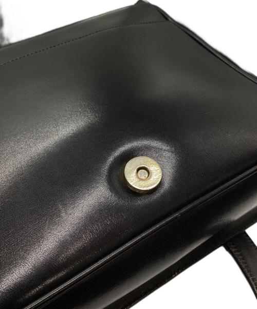 GUCCI（グッチ）GUCCI (グッチ) フラップショルダーバッグ ブラック サイズ:下記参照の古着・服飾アイテム