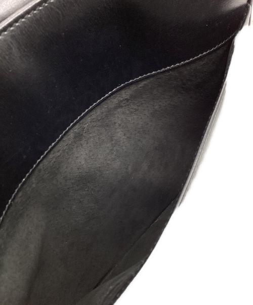 GUCCI（グッチ）GUCCI (グッチ) フラップショルダーバッグ ブラック サイズ:下記参照の古着・服飾アイテム