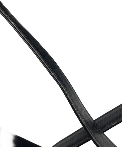 GUCCI（グッチ）GUCCI (グッチ) フラップショルダーバッグ ブラック サイズ:下記参照の古着・服飾アイテム