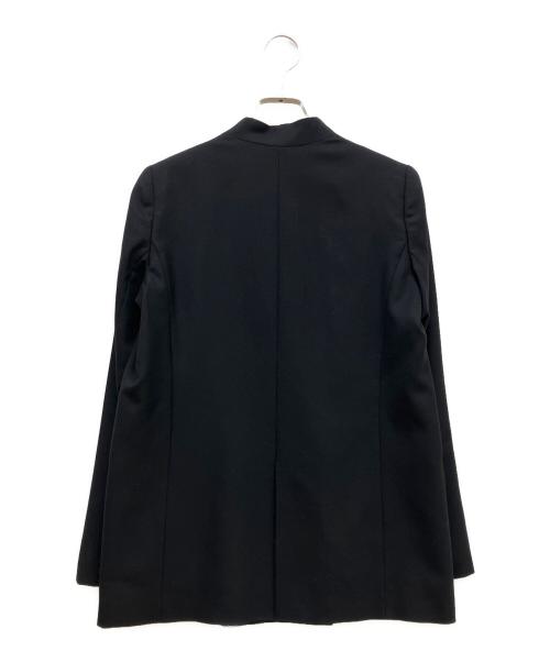 Lisiere（リジェール）Lisiere (リジェール) Col Pierrot (コルピエロ) ノーカラージャケット ブラック サイズ:FREEの古着・服飾アイテム