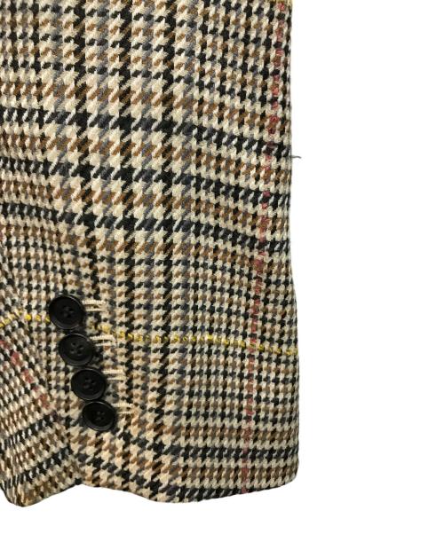 DEPAREILLE（デパリエ）DEPAREILLE (デパリエ) ダブルジャケット ブラウン サイズ:36の古着・服飾アイテム