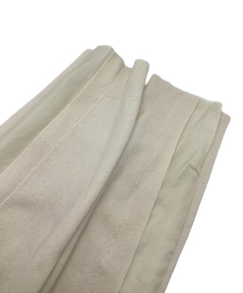 JIL SANDER（ジルサンダー）JIL SANDER (ジルサンダー) カシミヤサイド切替ニット アイボリー サイズ:SIZE Sの古着・服飾アイテム