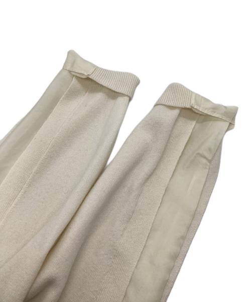 JIL SANDER（ジルサンダー）JIL SANDER (ジルサンダー) カシミヤサイド切替ニット アイボリー サイズ:SIZE Sの古着・服飾アイテム