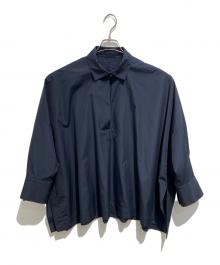 YLEVE×BOURRIENNE（イレーヴ×ブリエンヌ）の古着「プルオーバーシャツ」｜ネイビー