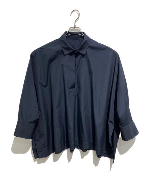 YLEVE（イレーヴ）YLEVE (イレーヴ) BOURRIENNE (ブリエンヌ) プルオーバーシャツ ネイビー サイズ:1の古着・服飾アイテム