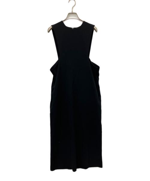 ENFOLD（エンフォルド）ENFOLD (エンフォルド) ノースリーブワンピース ブラック サイズ:36の古着・服飾アイテム