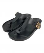 TORY BURCHトリーバーチ）の古着「MELLOW THONG SANDAL」｜ブラック