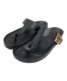 TORY BURCH（トリーバーチ）の古着「MELLOW THONG SANDAL」｜ブラック