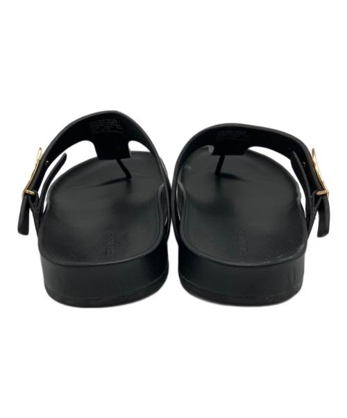 TORY BURCH（トリーバーチ）TORY BURCH (トリーバーチ) MELLOW THONG SANDAL ブラック サイズ:8 1/2の古着・服飾アイテム