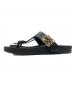 TORY BURCH (トリーバーチ) MELLOW THONG SANDAL ブラック サイズ:8 1/2：7000円