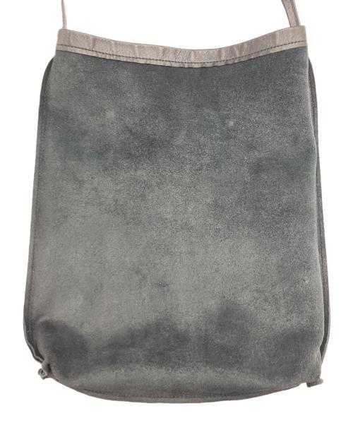 HENDER SCHEME（エンダースキーマ）HENDER SCHEME (エンダースキーマ) レザーショルダーバッグ ブラックの古着・服飾アイテム