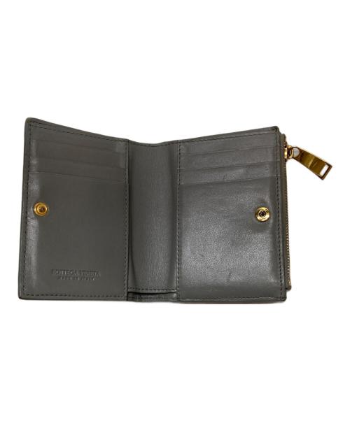 BOTTEGA VENETA（ボッテガベネタ）BOTTEGA VENETA (ボッテガベネタ) スモールウォレット グレーの古着・服飾アイテム