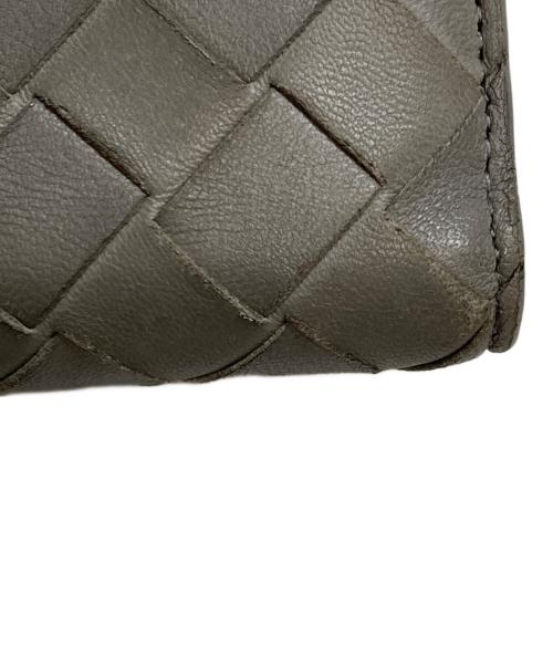 BOTTEGA VENETA（ボッテガベネタ）BOTTEGA VENETA (ボッテガベネタ) スモールウォレット グレーの古着・服飾アイテム