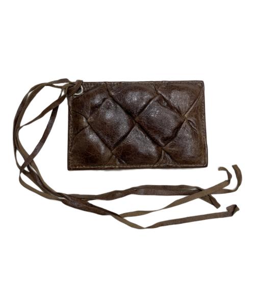 BALENCIAGA（バレンシアガ）BALENCIAGA (バレンシアガ) キルティングボストンバッグ ブラウンの古着・服飾アイテム