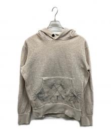 POLO RALPH LAUREN（ポロ・ラルフローレン）の古着「インディアン柄プルオーバーパーカー」｜ベージュ