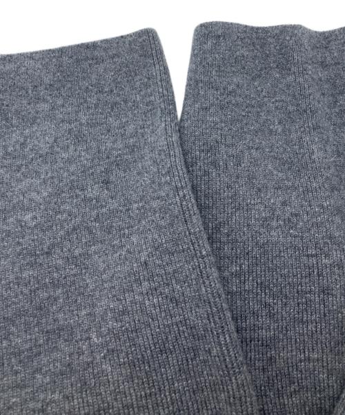 23区（ニジュウサンク）23区 (ニジュウサンク) カシミヤ混ロングガウンコート グレー サイズ:SIZE 44の古着・服飾アイテム