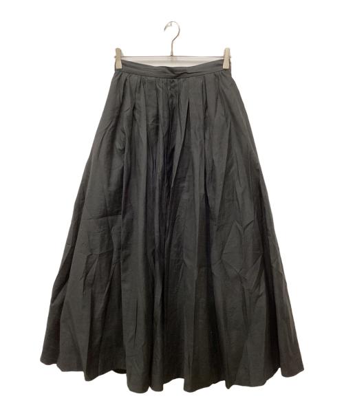 CLANE（クラネ）CLANE (クラネ) VOLUME MAXI SKIRT/ボリュームマキシスカート ブラック サイズ:2の古着・服飾アイテム