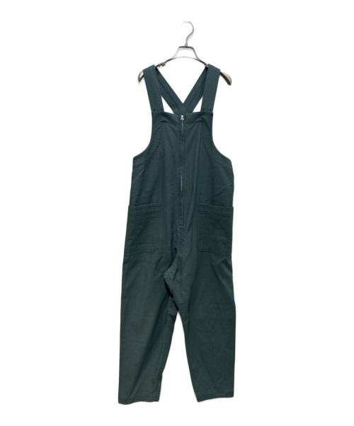 beautiful people（ビューティフルピープル）beautiful people (ビューティフルピープル) art pique salopetto pants　1125105003 グリーン サイズ:38の古着・服飾アイテム