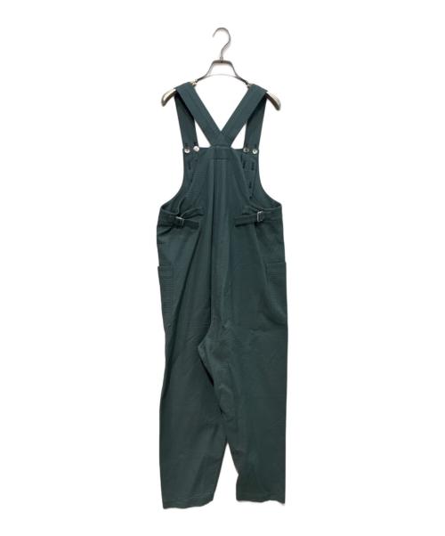 beautiful people（ビューティフルピープル）beautiful people (ビューティフルピープル) art pique salopetto pants　1125105003 グリーン サイズ:38の古着・服飾アイテム