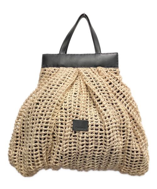 OMMO（オーエムエムオー）OMMO (オーエムエムオー) LINEN BLADE BIG BAG ナチュラルの古着・服飾アイテム