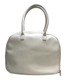 AWW（アウ）の古着「サボテンヴィーガンレザーウィークエンドボストンバッグ」｜ホワイト